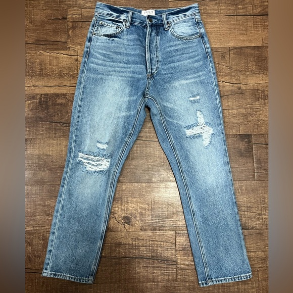 Twelve By Ontwelfth Denim - Twelve By OnTwelfth Distressed Boyfriend Jeans Size 26